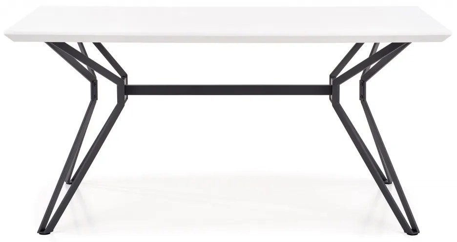 Jedálenský stôl Chess bielo-čierny