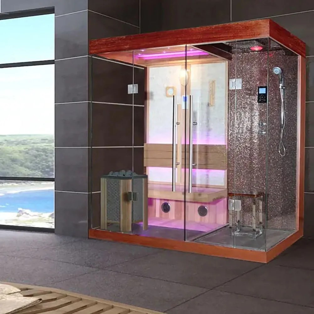 M-SPA - Suchá sauna s pieckou 220 x 120 x 210 cm 3 kW