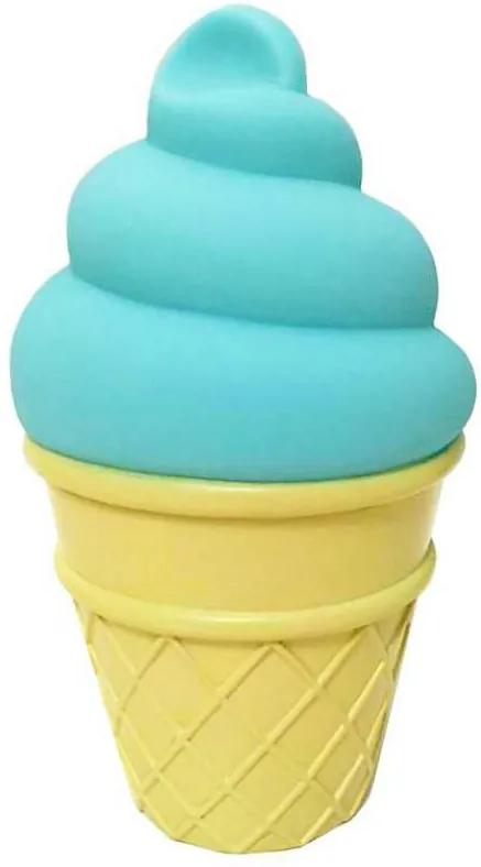A Little Lovely Company Nočná LED lampička Mini Ice Cream Blue