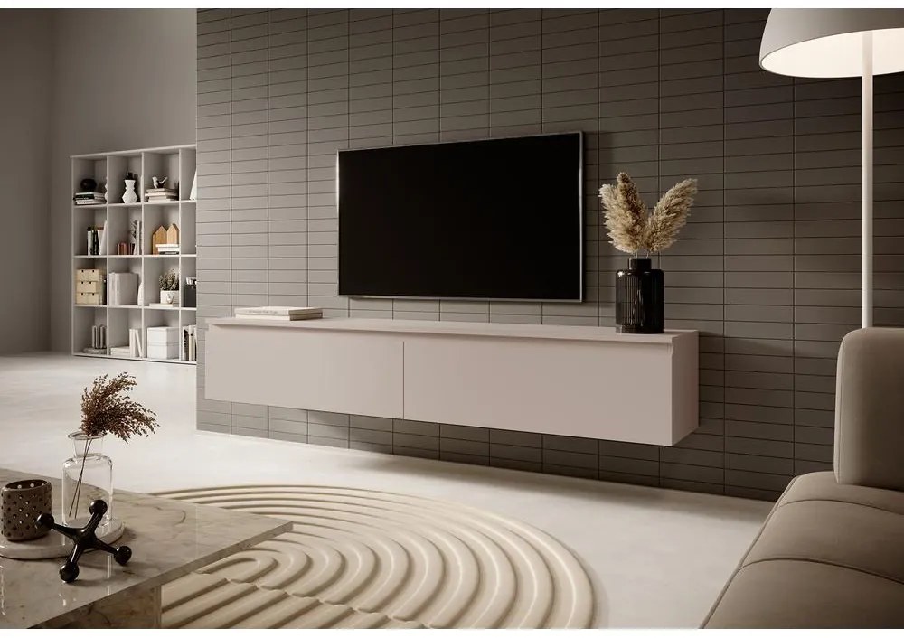 TV skrinka/stolík Sensen 175  (sivobéžová). Akcia -18%. Vlastná spoľahlivá doprava až k Vám domov. 1099025
