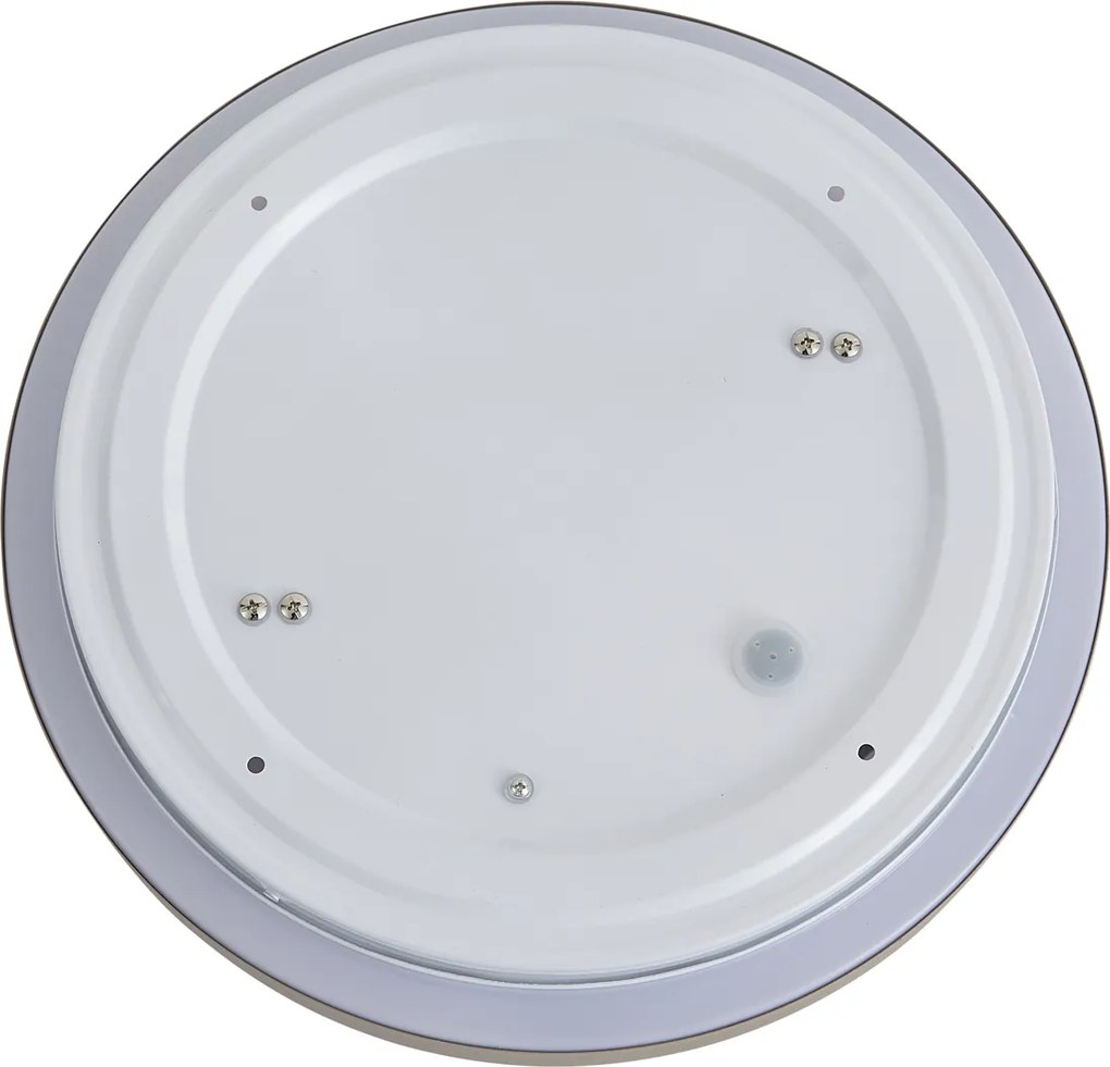 Moderné stropné svietidlo Taupe s bielou 34 cm 2-svetlové IP44 - Walden