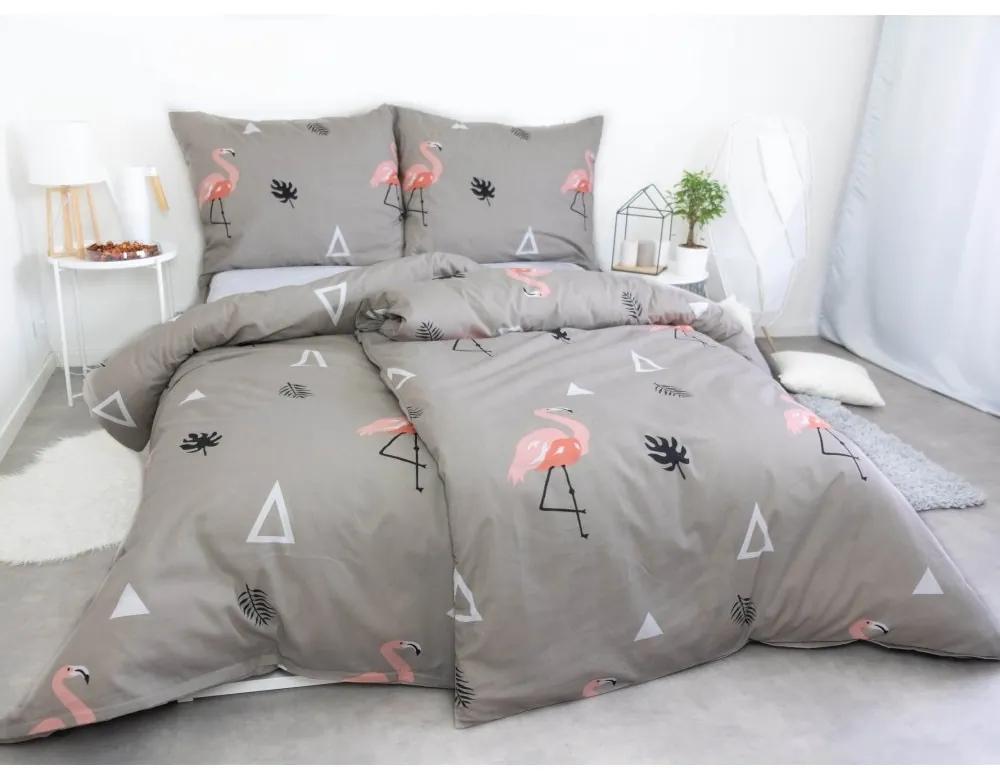 Posteľné obliečky na 2 postele – Flamingo 1 | BIANO