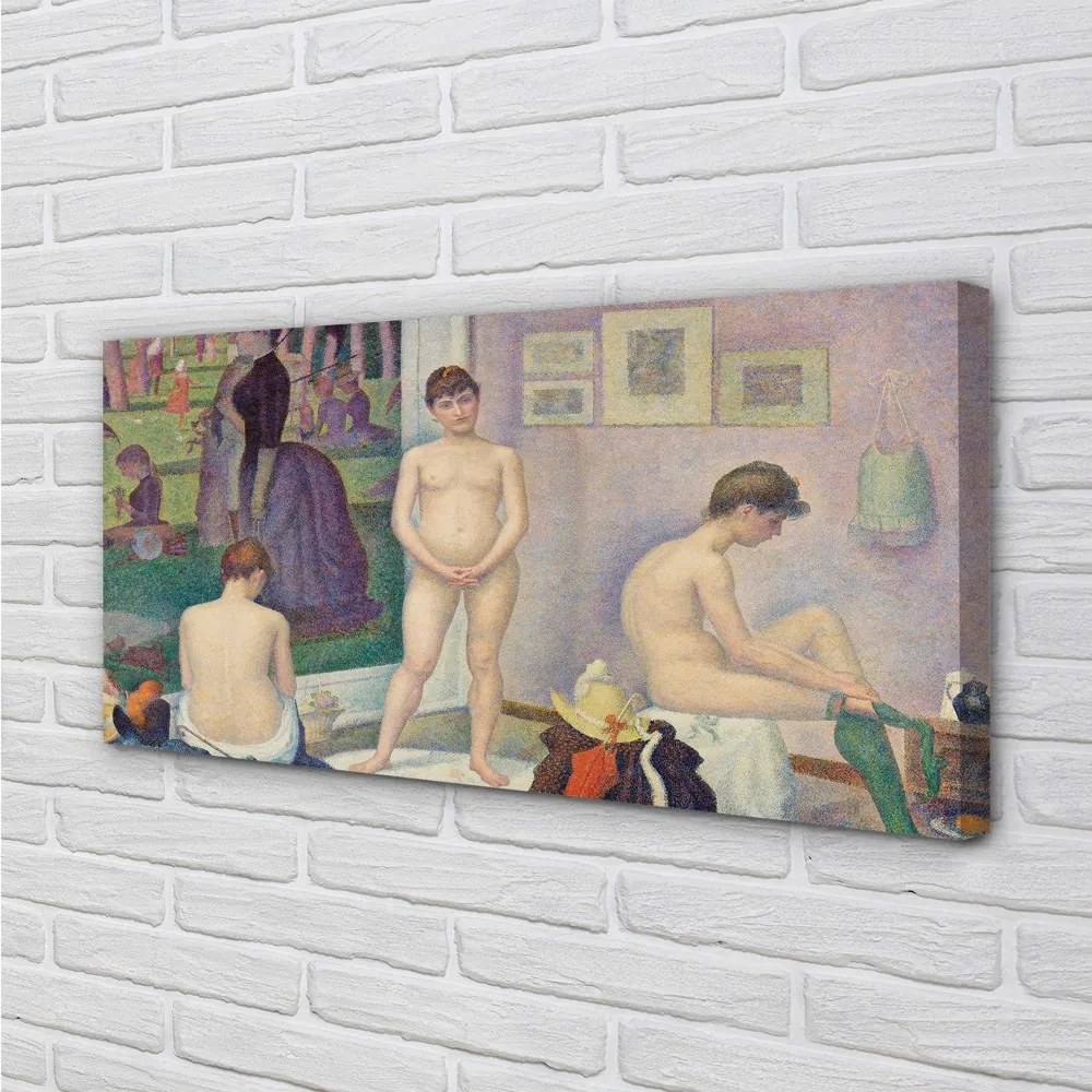 Obraz canvas Modelky - Georges Seurat 100x50 cm