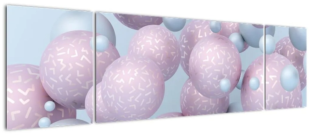 Abstraktné gule - obrazy