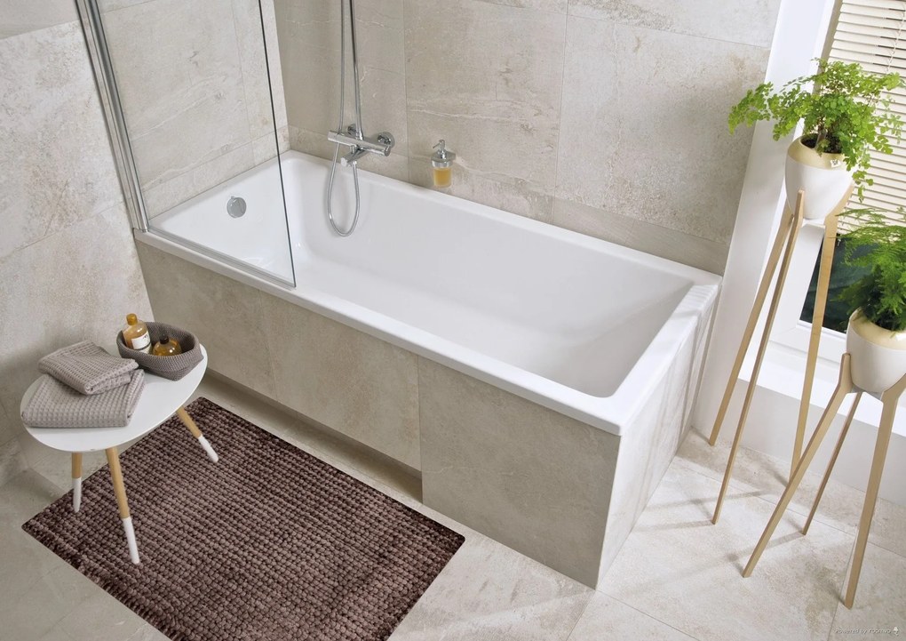 BO-MA, Kúpeľňová predložka Ella micro coffee, 50x40, hnedá, kúpeľňa