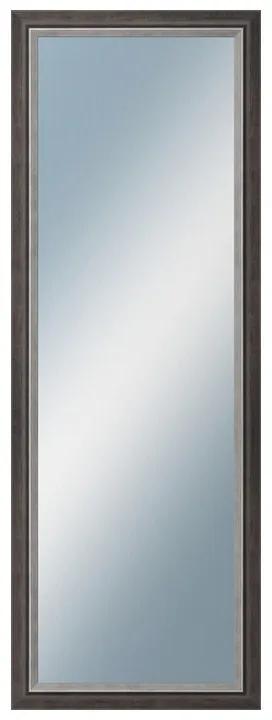 DANTIK - Zrkadlo v rámu, rozmer s rámom 50x140 cm z lišty AMALFI čierna (3118)