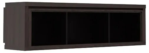 Vitrína na stenu BRW Kaspian SFW1W/140 (Wenge). Akcia -28%. Vlastná spoľahlivá doprava až k Vám domov. 735088