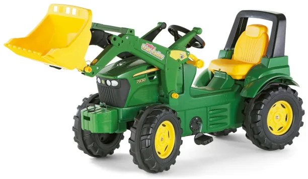 Šlapací traktor s lyžicou Rolly Toys 710027 John Deere