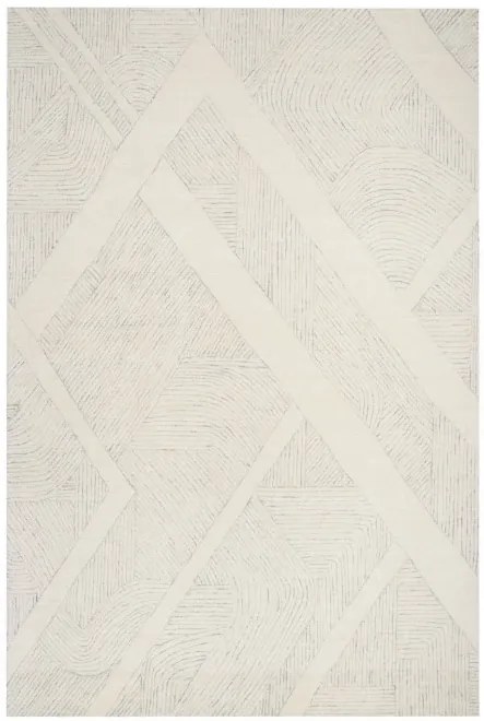Koberec DKNY PURE PATTERNS ivory / sivý