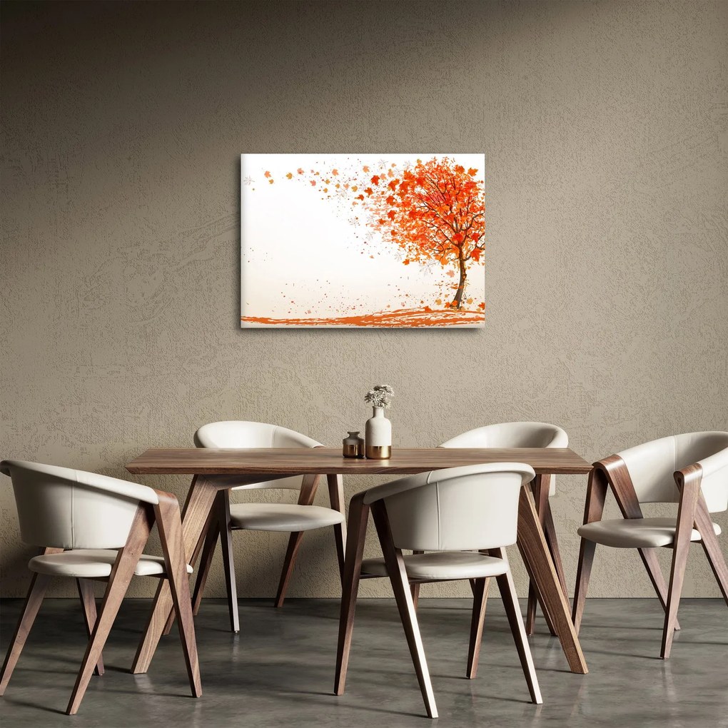 Obraz - Strom vo vetre (70x50 cm)
