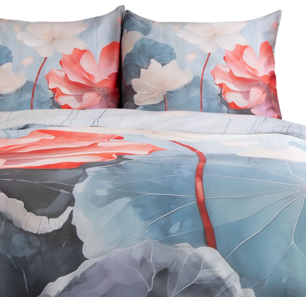 SATÉNOVÉ OBLIEČKY SATYNLOVE PREMIUM 160X200 CM, 2KS 70X80 CM VZOROVANÉ
