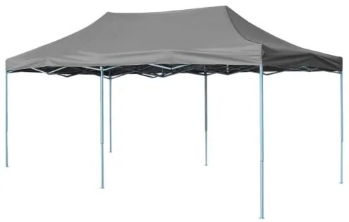 vidaXL Skladací párty stan 3x6 m antracitový-