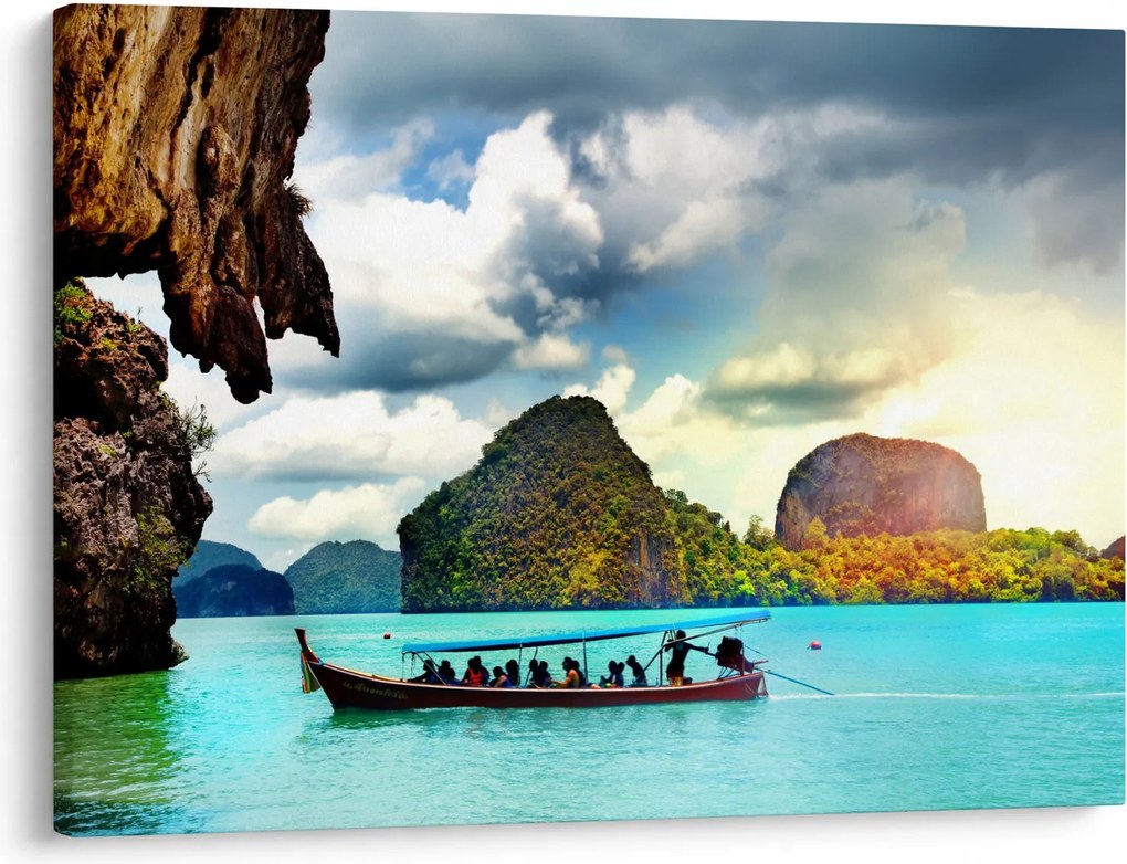 Obraz - Zátoka Phang Nga (70x50 cm)