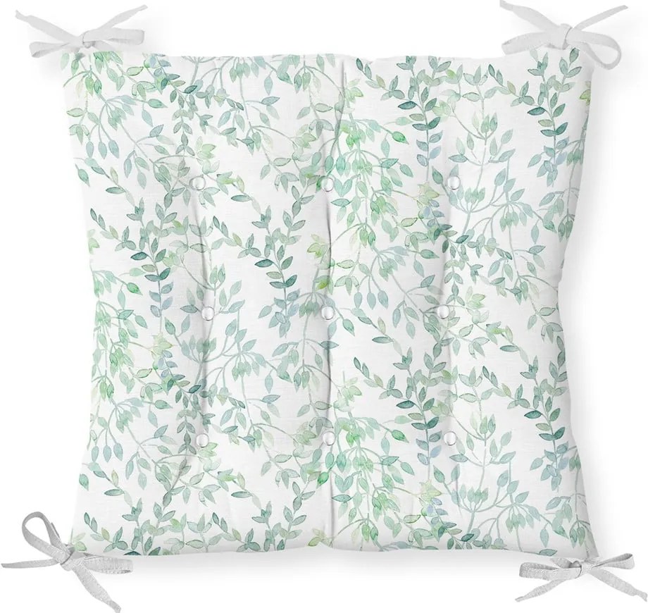 Sedák s prímesou bavlny Minimalist Cushion Covers Delicate Greens, 40 x 40 cm