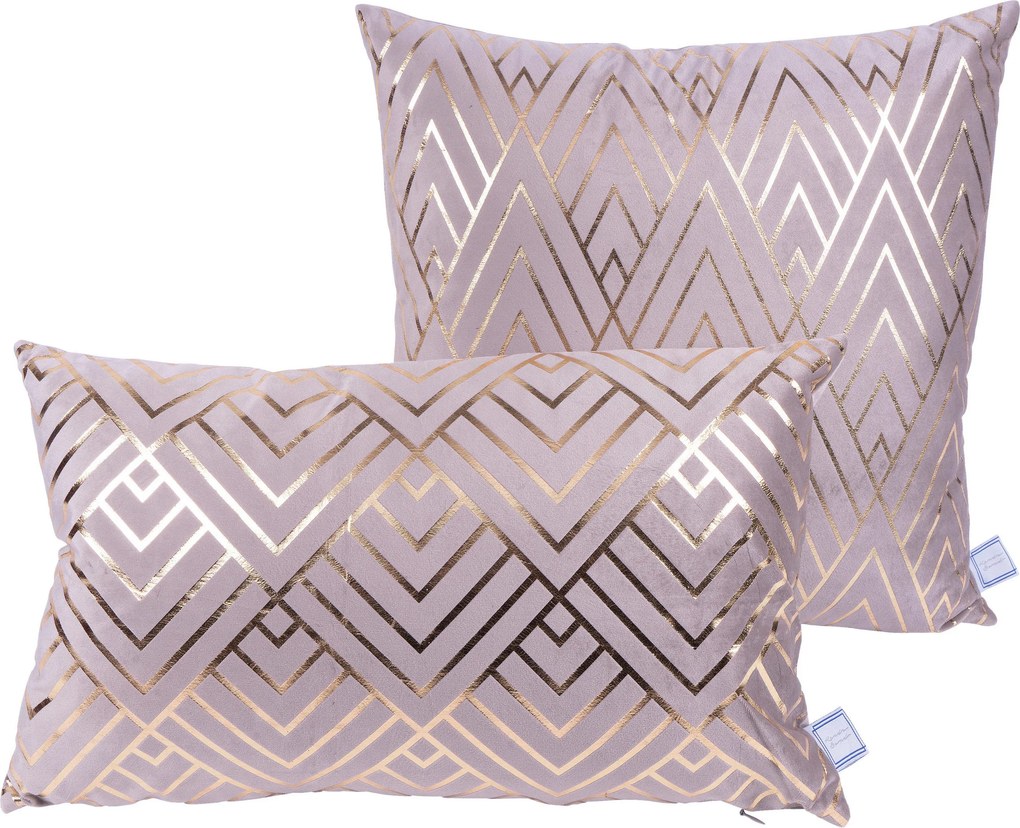 XXXLutz SADA DEKORAČNÝCH VANKÚŠOV 30x45/50x45 cm - Online Only bytové doplnky - 005937040704