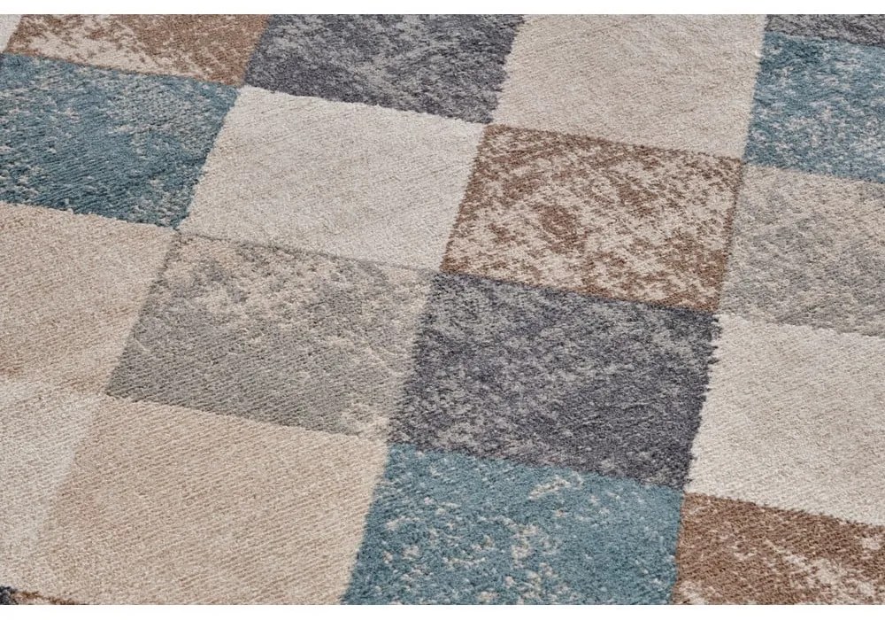 Modrý/béžový behúň 80x200 cm Terrain – Hanse Home