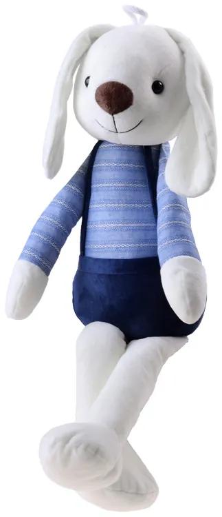 Jokomisiada Plyšový zajačik – tmavo modrý 60 cm