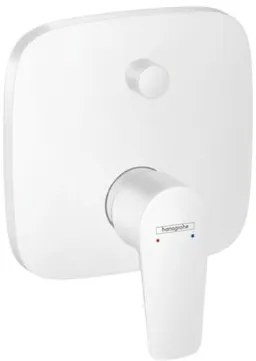 Hansgrohe Talis E sprchová a vaňová batéria bez podomietkového telesa matná bílá 71745700