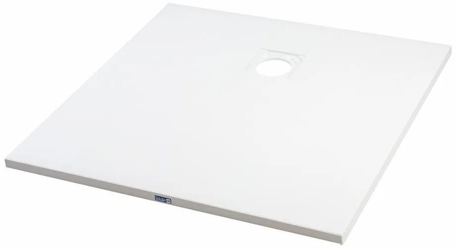 Cagliari White 90x90x2,6 cm Štvorcová, SMC sprchová vanička, so sifonom