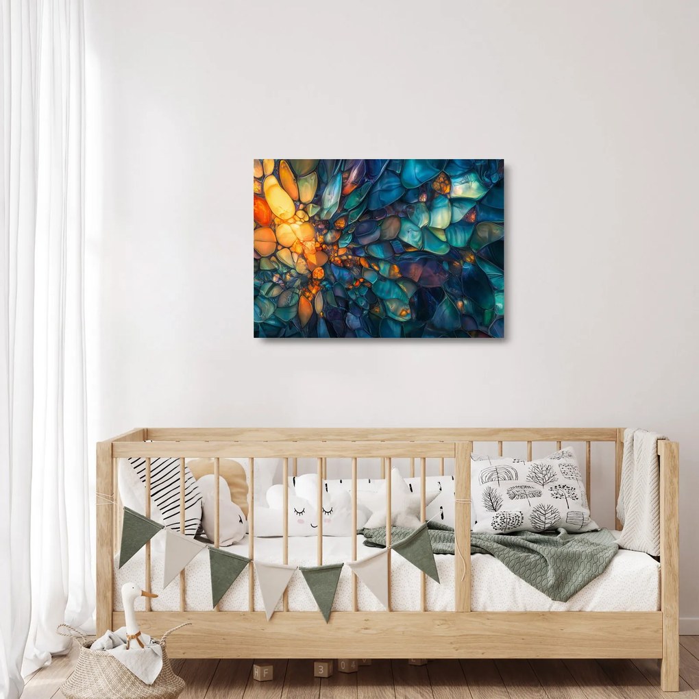Sklenený obraz - Sklenená mozaika (70x50 cm)