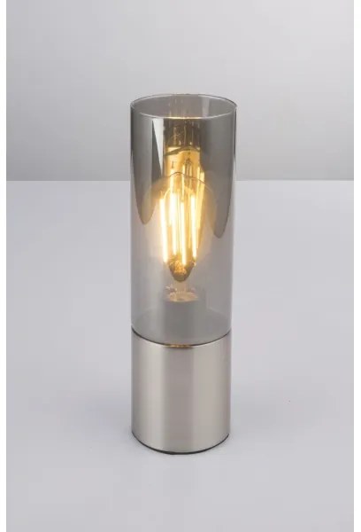 GLOBO 21000N - Stolná lampa ANNIKA 1xE27/25W/230V pr. 9 cm chróm