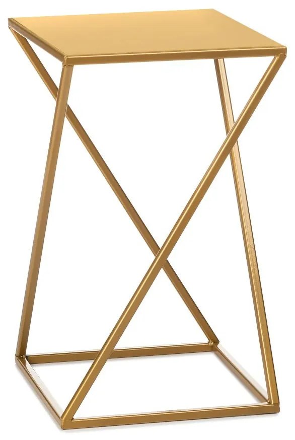 STOJAN NA KVETINÁČ LOFT4 40X24X24 CM ZLATÁ