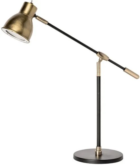 Stolová lampa v bronzovej farbe s LED svetlom SULION Solon