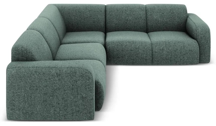 Rohová pohovka v petrolejovej farbe (variabilná/do L) Molino – Micadoni Home