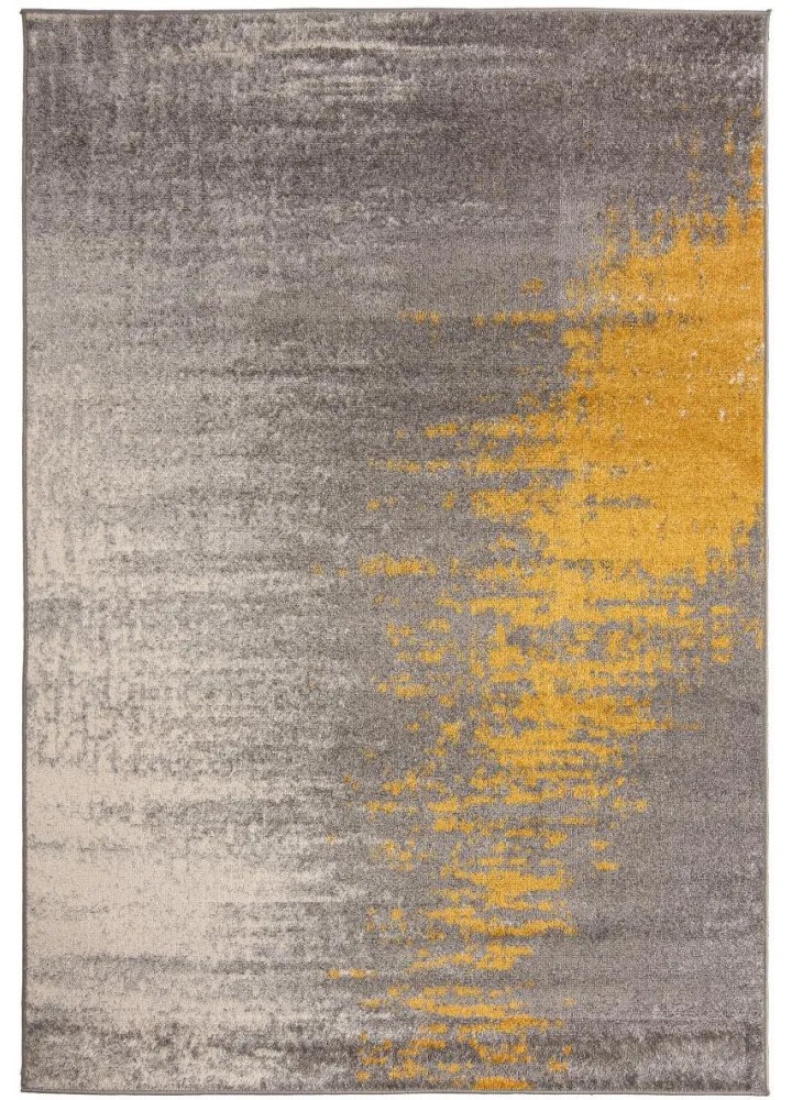 Kusový koberec Calif sivožltý 70x300cm