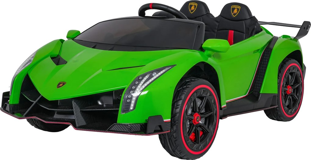 Ramiz Lamborghini Veneno vozidlo Zelená