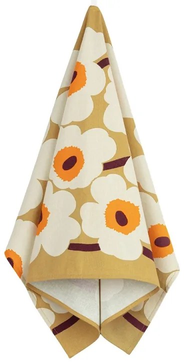 Utierka Unikko 47x70cm, béžovo-oranžová