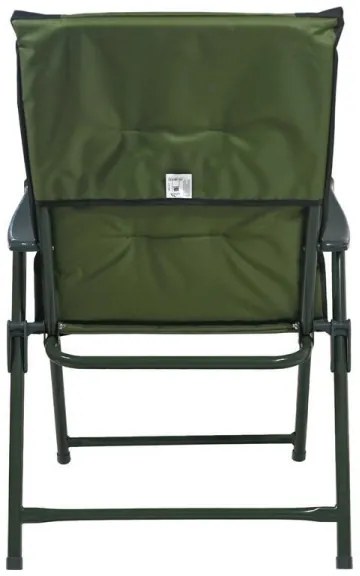 Zelená skladacia kempingová stolička