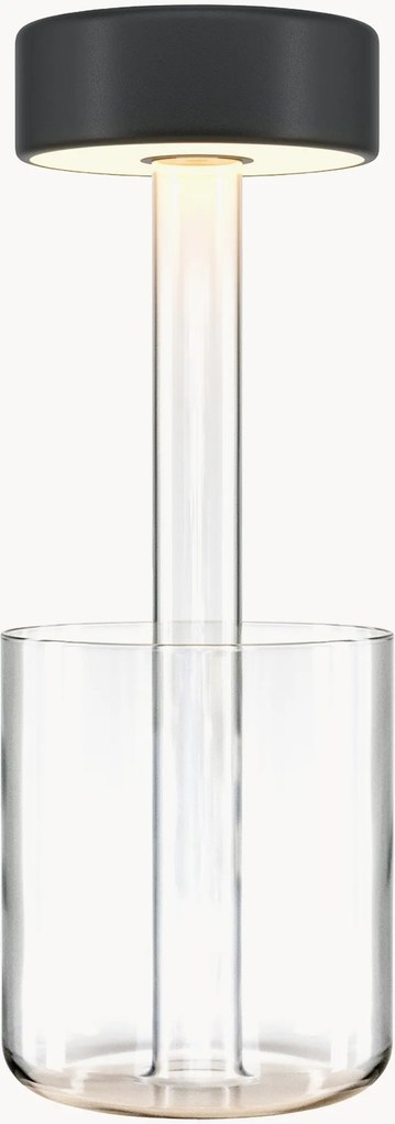 Malá stmievateľná stolová LED lampa's vázou AI Collaboration