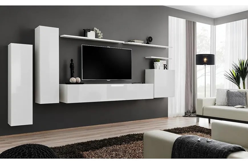 Obývacia stena Switch I Biely