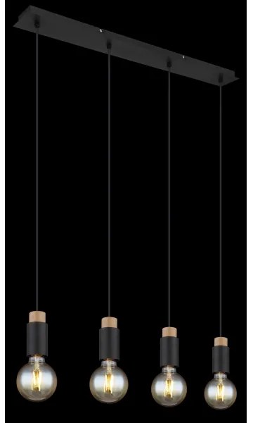 Globo 54045-4H - Luster na lanku MATTI 4xE27/40W/230V