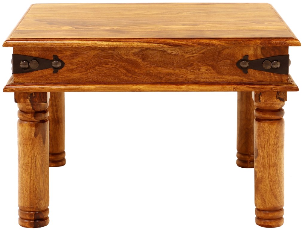 furniture-nabytek.cz - Rustikálny konferenčný stolík z dreva palisander 60x40x60