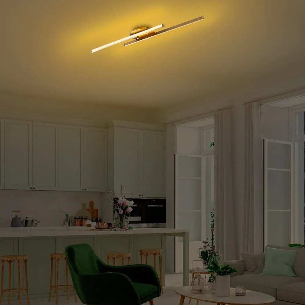 LED stropné svietidlo v zlatej farbe 10x86 cm Umut – Opviq lights