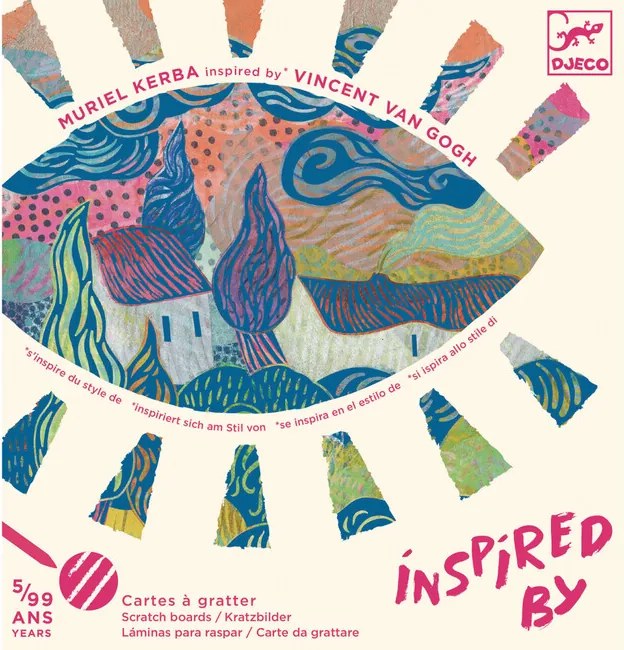 Djeco Kreatívna sada Inspired By Vincent Van Gogh Južné Francúzsko