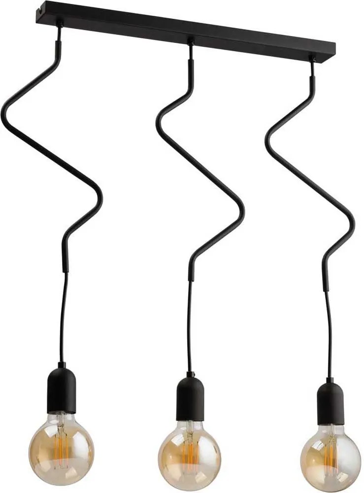 TK Lighting ZIGZAG BLACK 2440