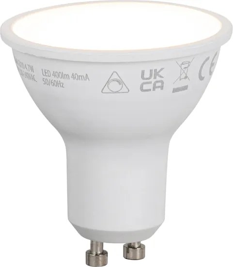 Sada inteligentných stmievateľných LED žiaroviek GU10 4,7W 400 lm 2700K-6500K vrátane Zigbee Smart Hub