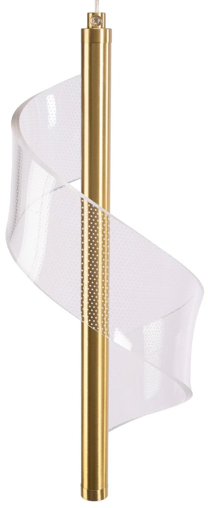 Toolight Toolight, LED stropné svietidlo 110cm, 3.6W, APP1550-CP, zlatá, OSW-05477