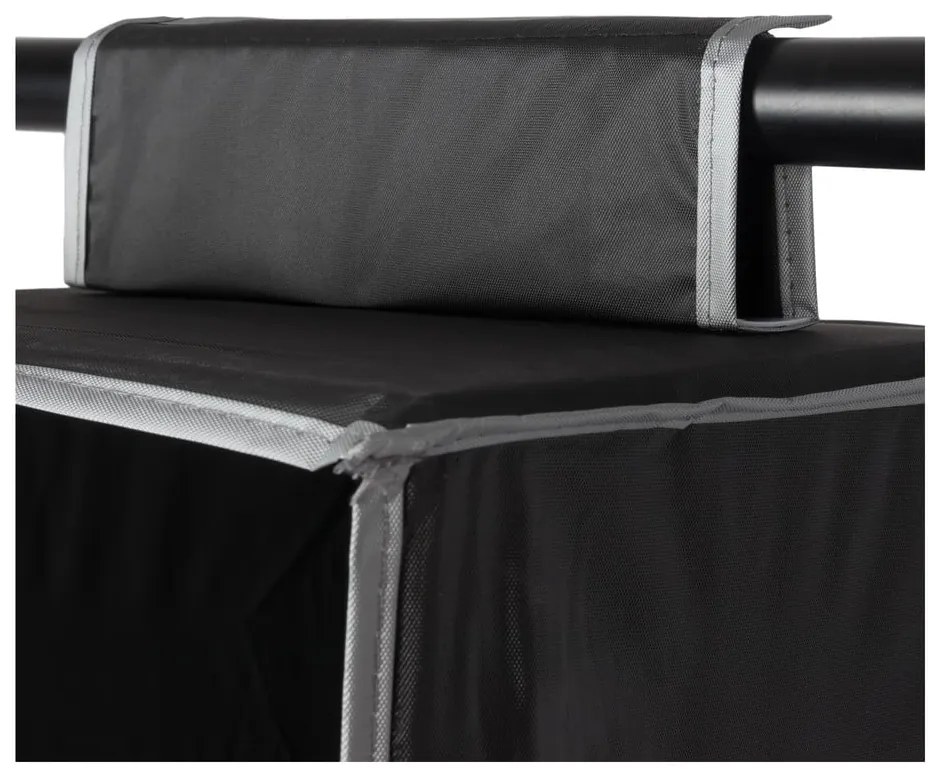 Čierny závesný organizér so 6 priehradkami Compactor Garment So