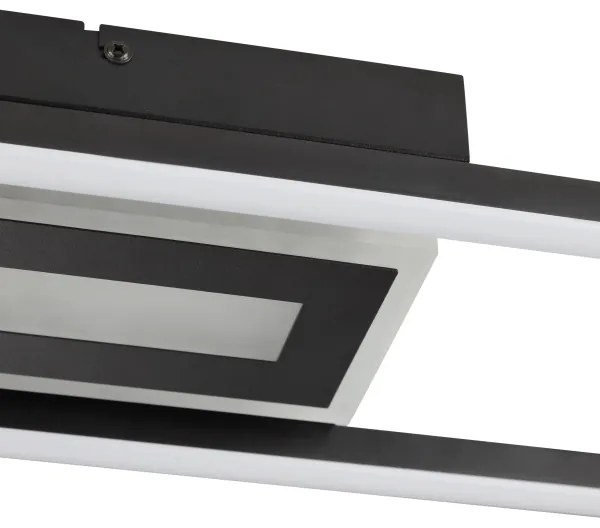 Brilliant-LED RGBW stmievateľné stropné svietidlo BESSON LED/20W/230V 3000-6500K čierne+ DO