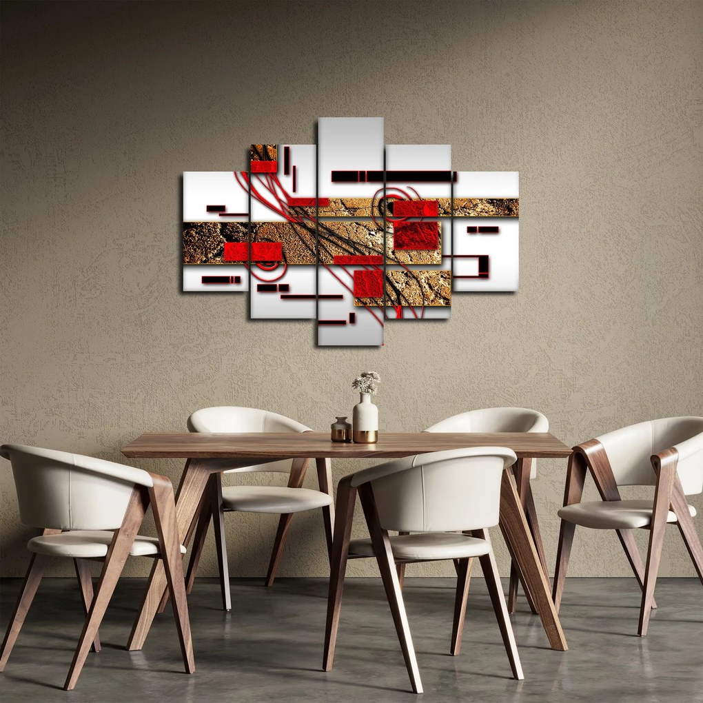 Obraz abstrakcie (150x105 cm)