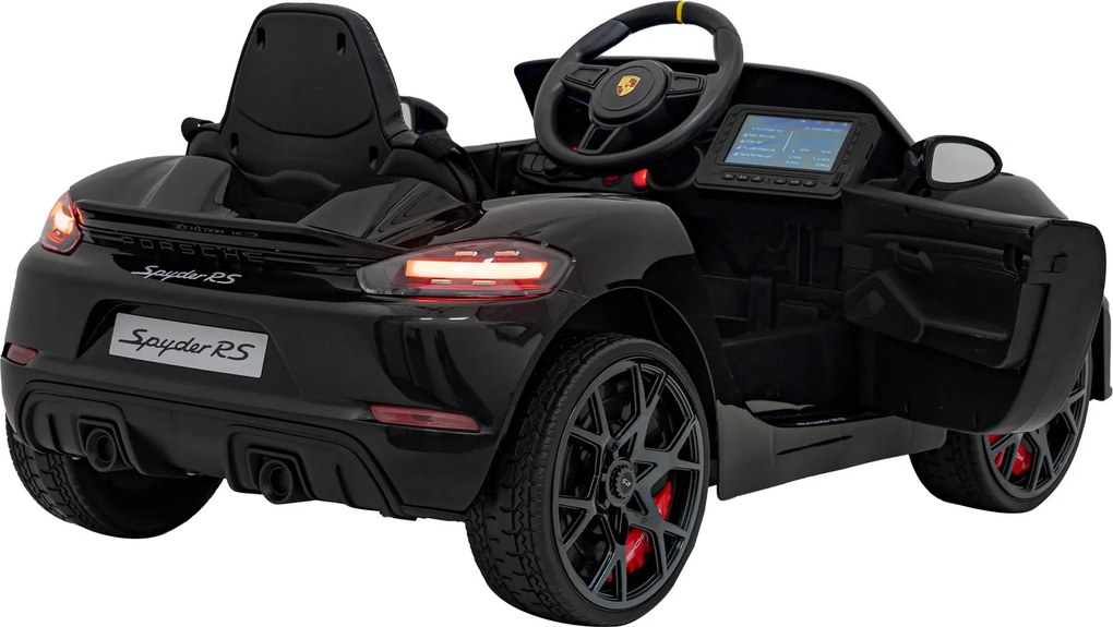 Ramiz Detské autíčko Porsche Spyder RS 718 MP4, čierne