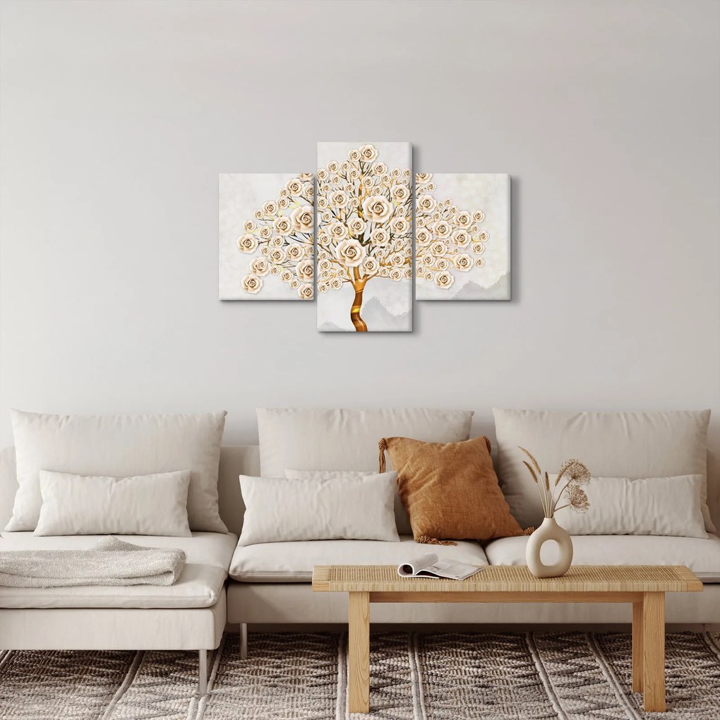 Obraz kvetinového stromu (90x60 cm)