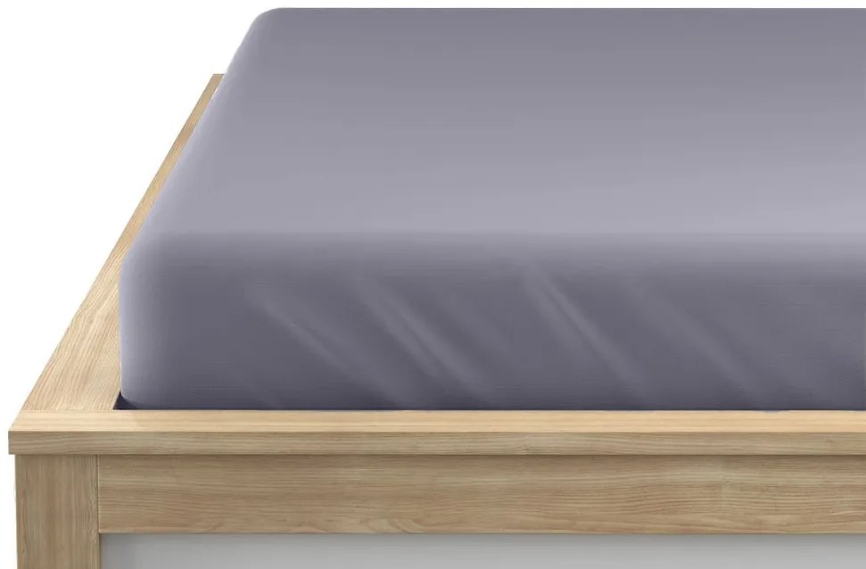 Jersey plachta modrosivá 90 x 200 cm