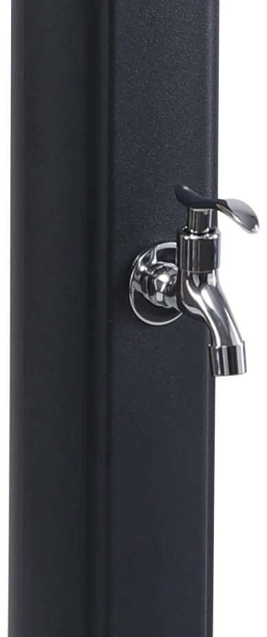Solárna sprcha Planet Pool Elegance Anthracite 25L