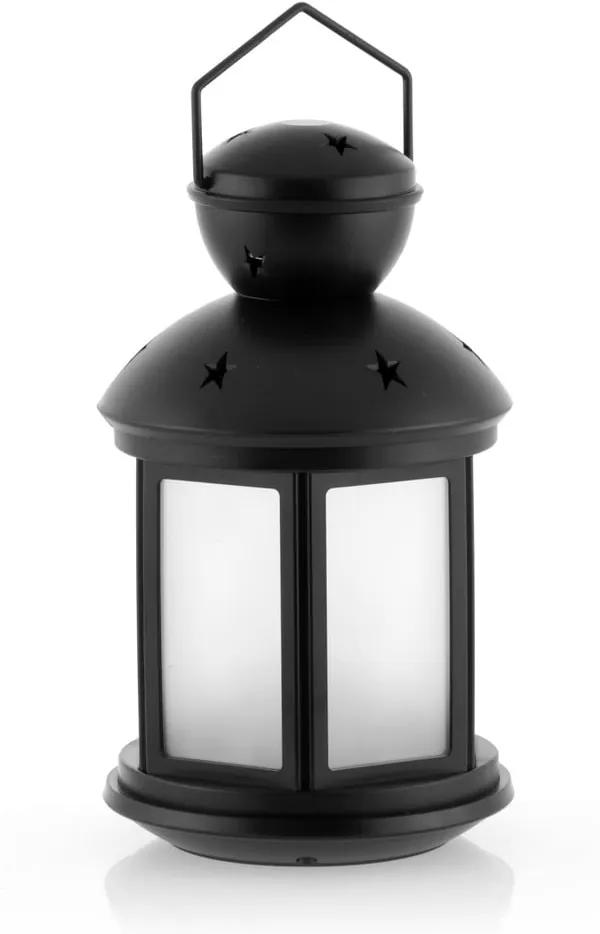 Čierny lampáš s LED osvetlením InnovaGoods
