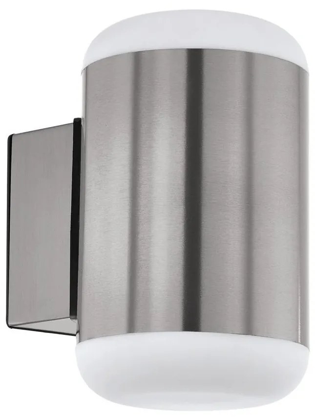Eglo 97843 - Vonkajšie svietidlo MERLITO 1xE27/10W/230V IP44 matný chróm